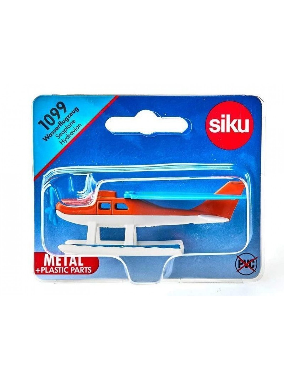 Гидросамолёт Siku 1099, 8 см