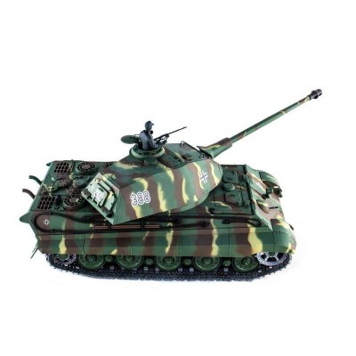Радиоуправляемый танк Heng Long King Tiger (башня Porsche) Professional V6.0  2.4G 1/16 RTR