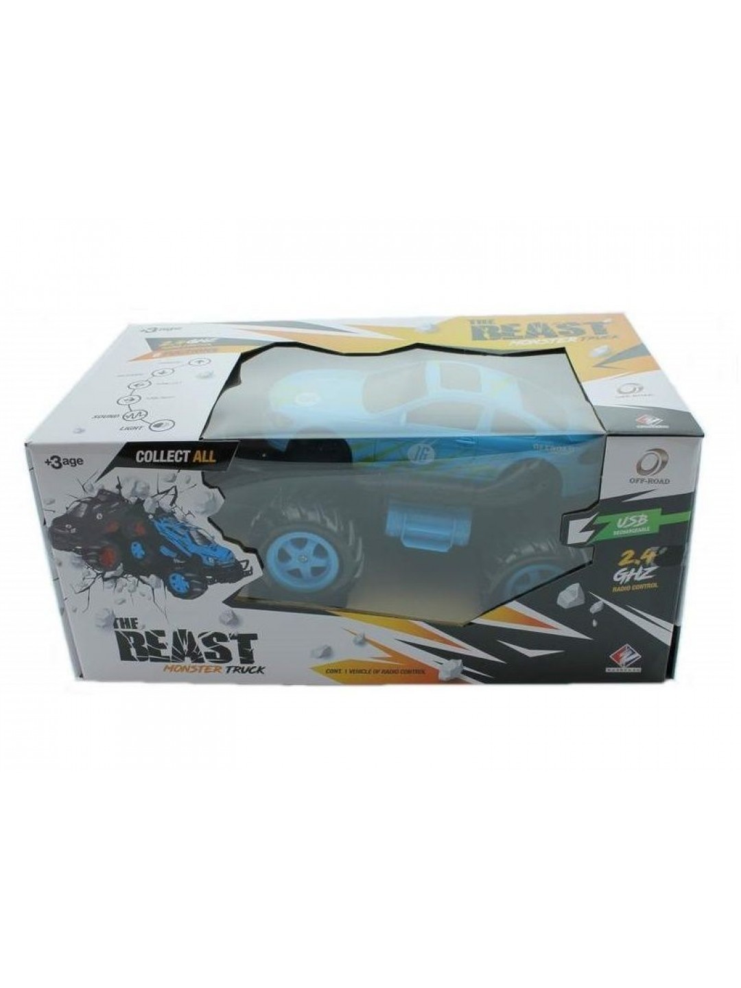Р/У внедорожник Monstre Truck BMW 6 в ассортименте 1/16 + свет + звук