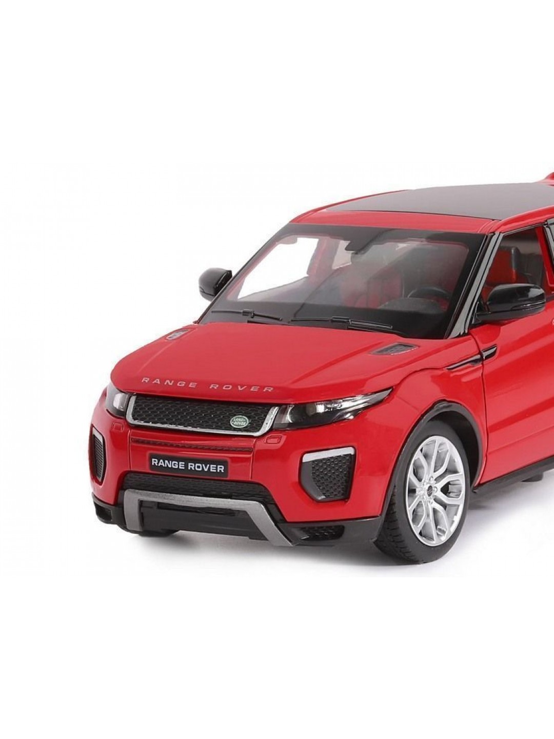 Машина "АВТОПАНОРАМА" Land Rover Range Rover Evoque, красный, 1/24, в/к 24,5*12,5*10,5 см