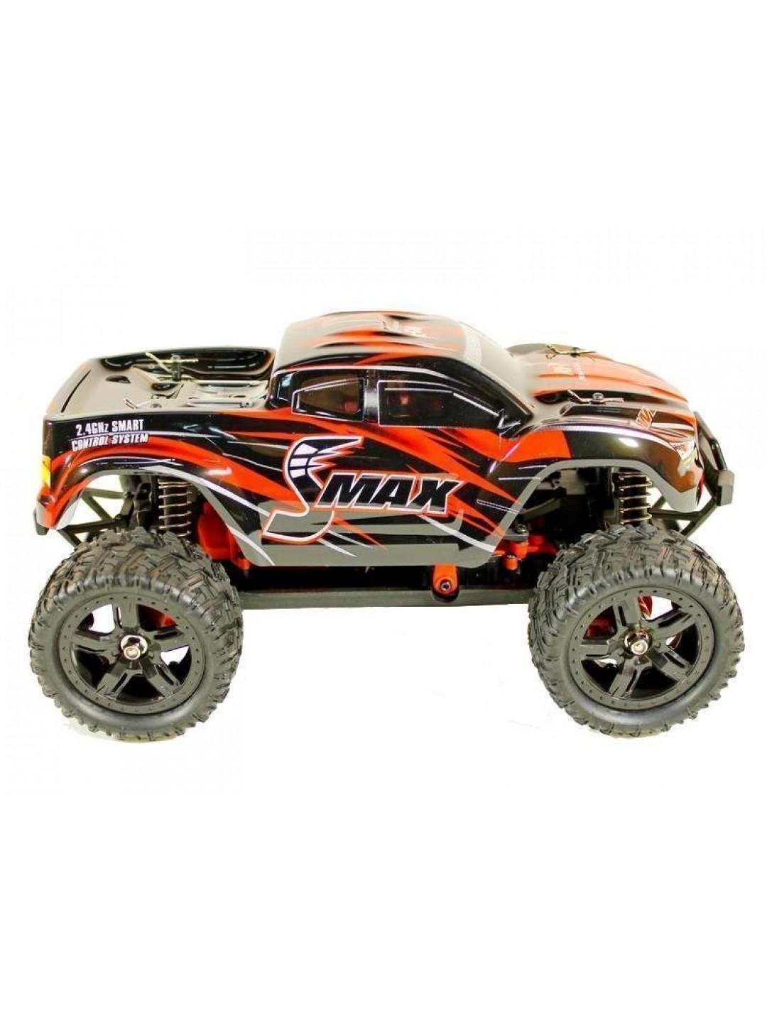 Радиоуправляемый монстр Remo Hobby SMAX Brushless UPGRADE (красный) 4WD 2.4G 1/16 RTR