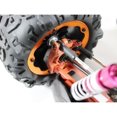 Радиоуправляемая трагги Remo Hobby EVO-R Brushless UPGRADE (красная) 4WD 2.4G 1/8 RTR