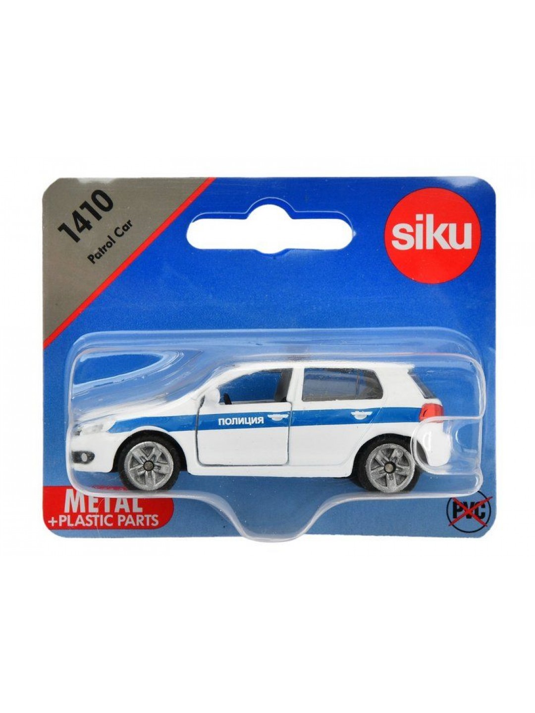 Легковой автомобиль Siku 1410RUS Полиция, белый