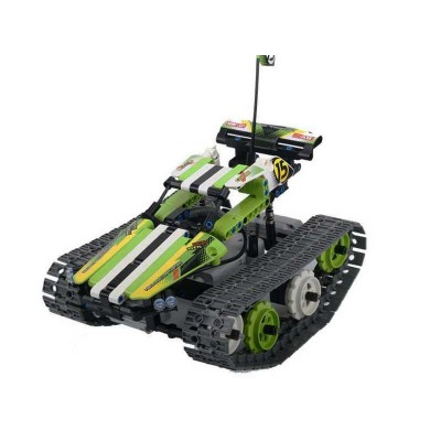 Р/У конструктор Qihui Mechanical Master Скоростной вездеход (353 детали), зеленый