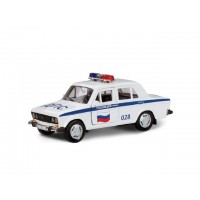 Машина Autotime "LADA 2106" полиция 1:36 Машина Autotime "LADA 2106" полиция 1:36