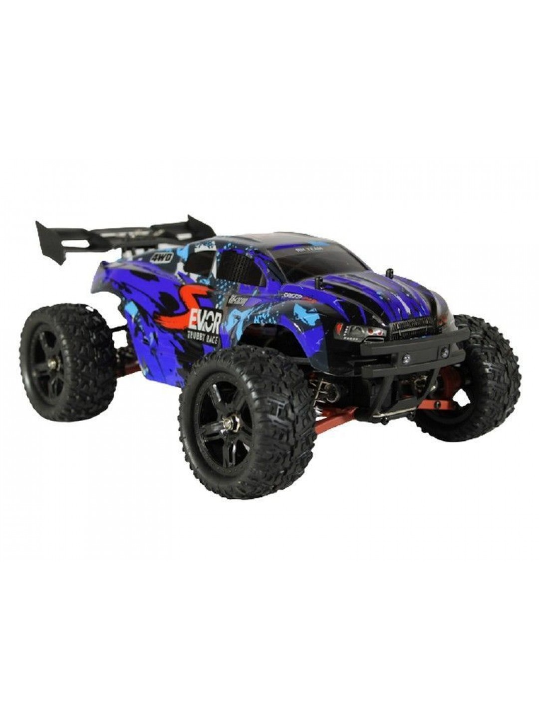 Радиоуправляемая трагги Remo Hobby S EVO-R UPGRADE V2.0 (синяя) 4WD 2.4G 1/16 RTR