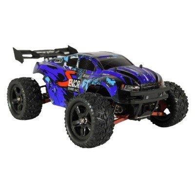 Радиоуправляемая трагги Remo Hobby S EVO-R UPGRADE V2.0 (синяя) 4WD 2.4G 1/16 RTR