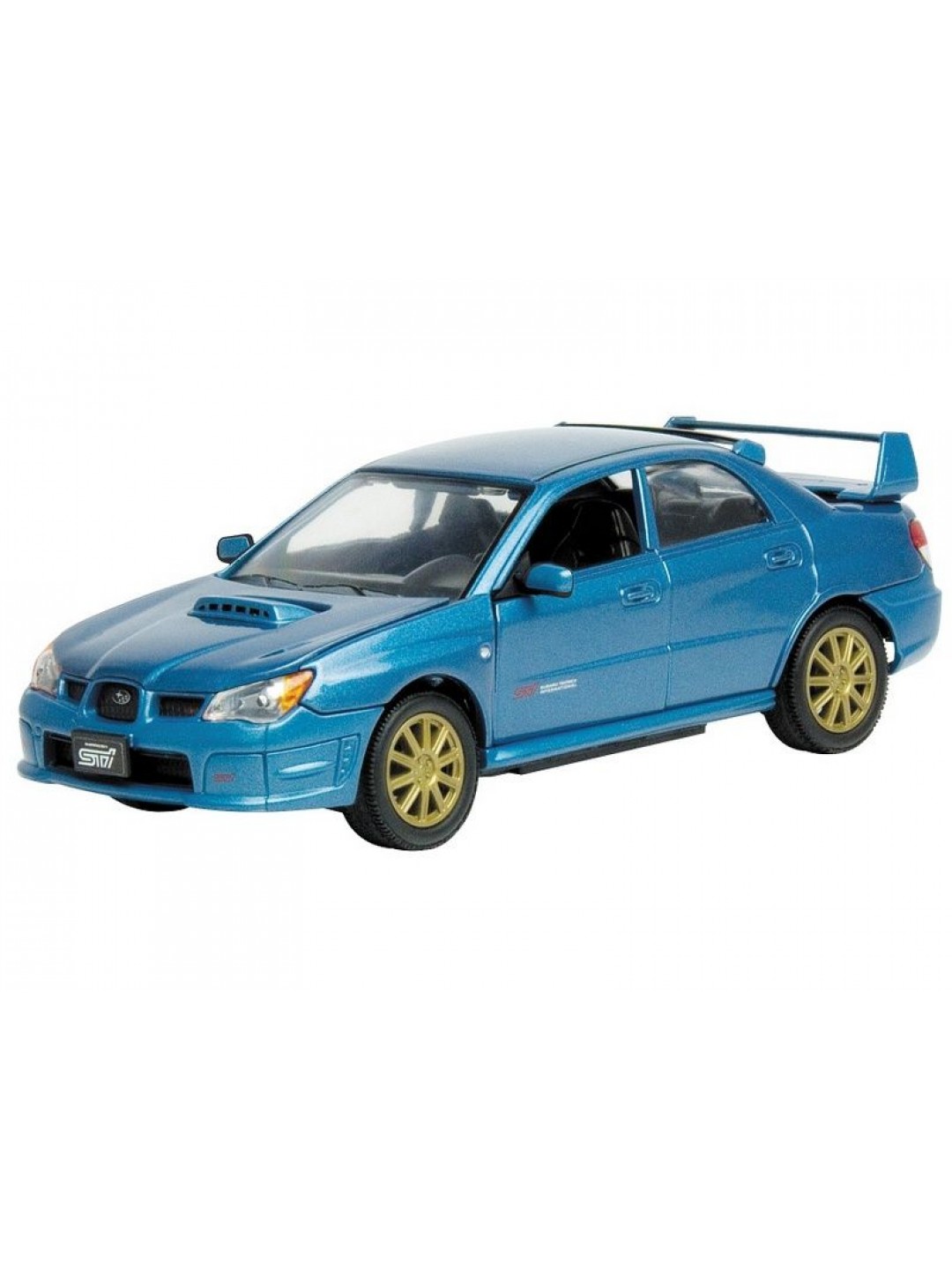 Машина Autotime "SUBARU IMPREZA WRX STI" тюнинг гараж 1:24 инерционная