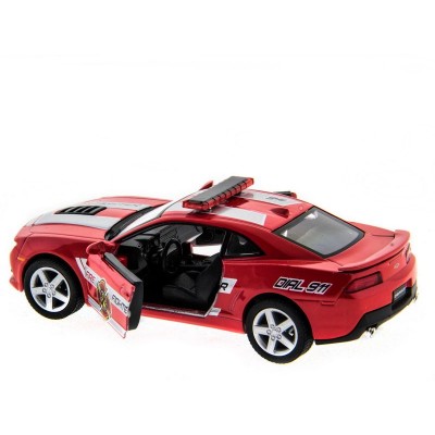 Машина Kinsmart 1:38 Chevrolet Camaro 2014 (Police/Fire) инерция (1/12шт.) б/к