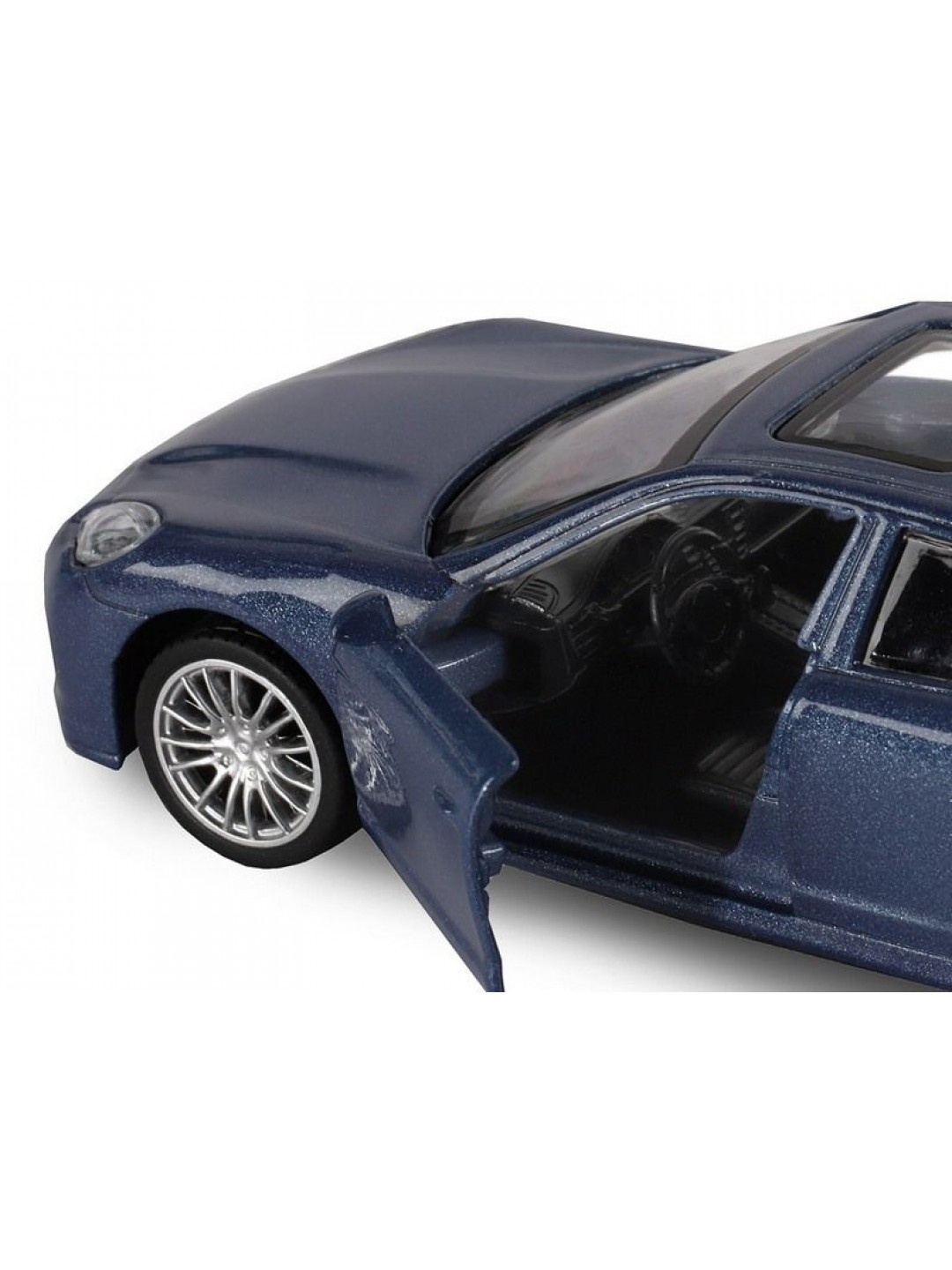 Машина "АВТОПАНОРАМА" Porsche Panamera S, синий, 1/43, инерция, в/к 17,5*12,5*6,5 см