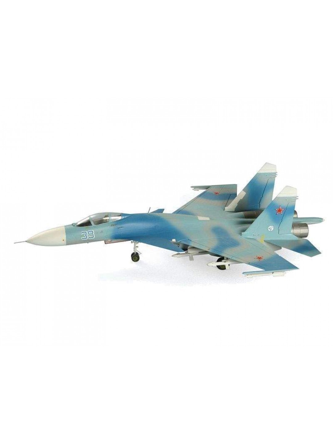 Сборная модель ZVEZDA Советский истребитель Су-27, 1/72