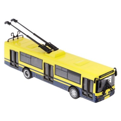 Машина АВТОПАРК 1:72 Троллейбус ЛИАЗ 5292 6547 в асс. инерция (1/12шт.) б/к