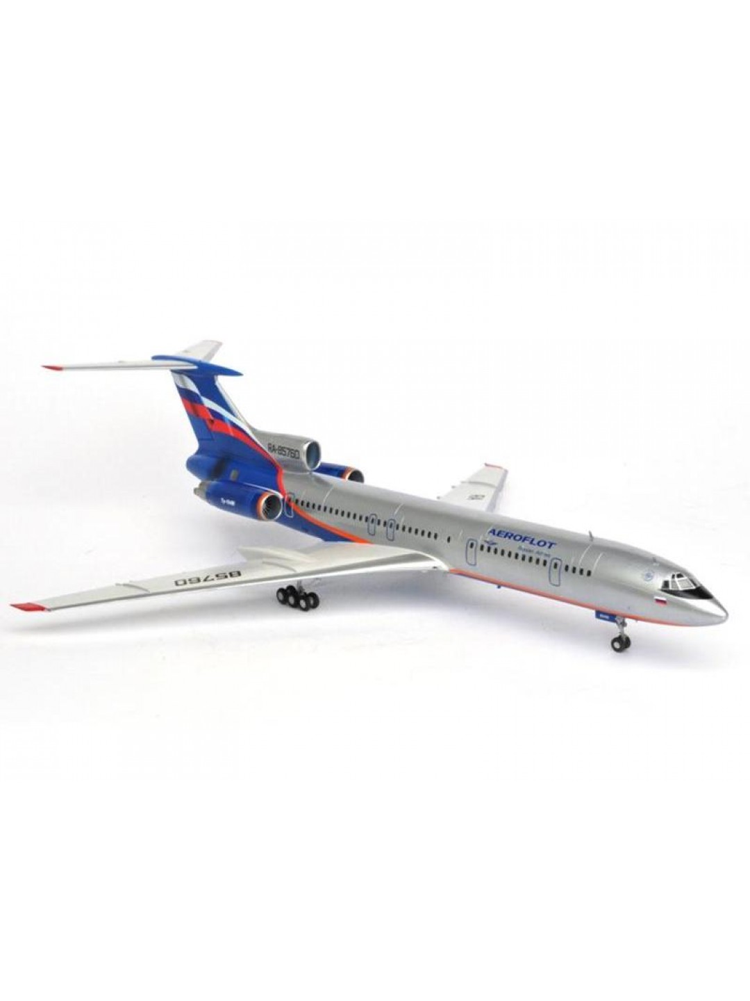 Сборная модель ZVEZDA Российский авиалайнер ТУ-154М, 1/144