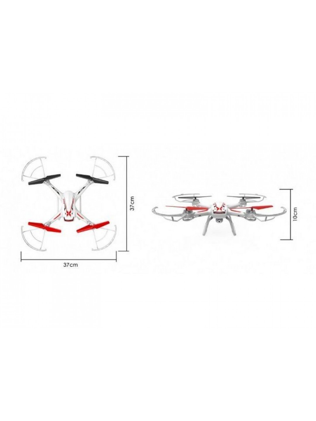 Р/У квадрокоптер Syma X54HC HD видео 4Gb, барометр 2.4G RTF