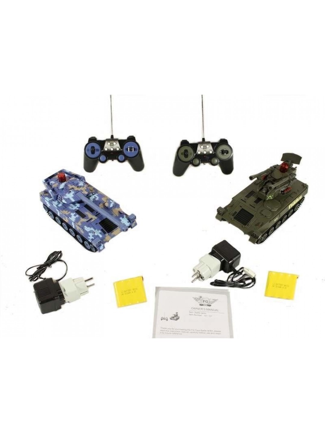 Р/У танковый бой Double Eagle Fighting Tanks (2 танка для совместной игры)