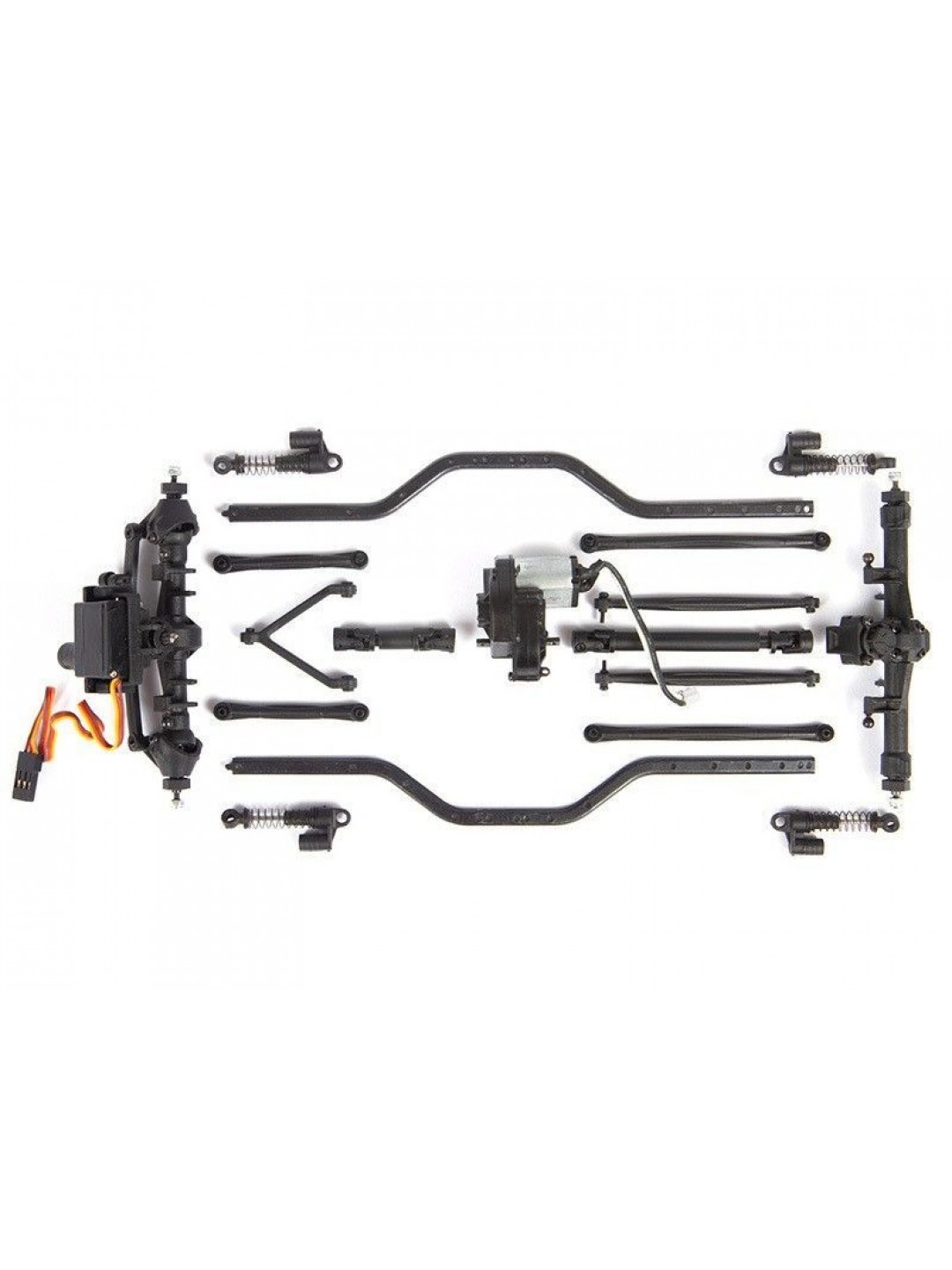Модель для трофи 1:24 Axial SCX24 Deadbolt 4WD, электро, RTR (зеленый)