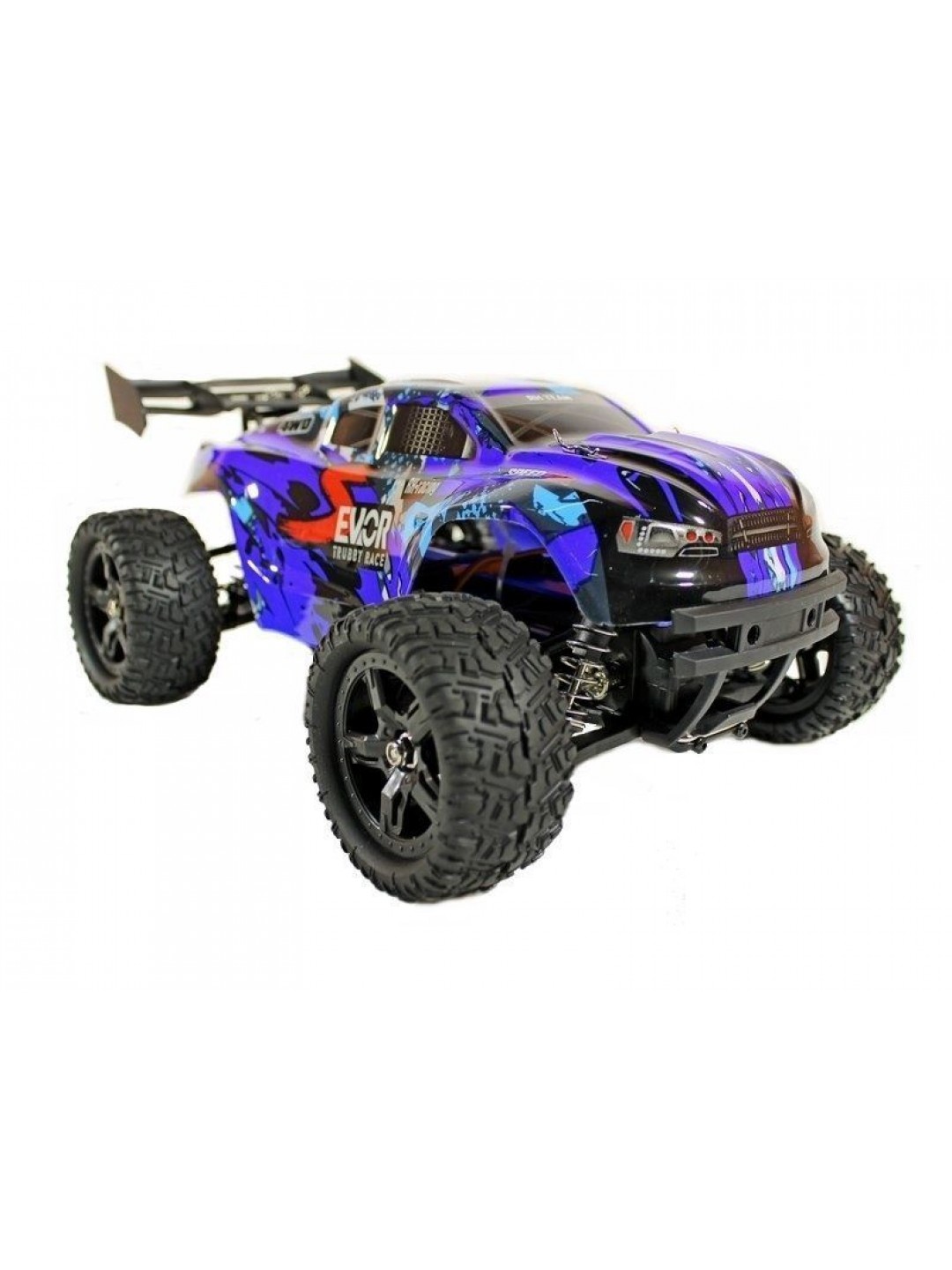 Радиоуправляемая трагги Remo Hobby S EVO-R Brushless (синяя) 4WD 2.4G 1/16 RTR