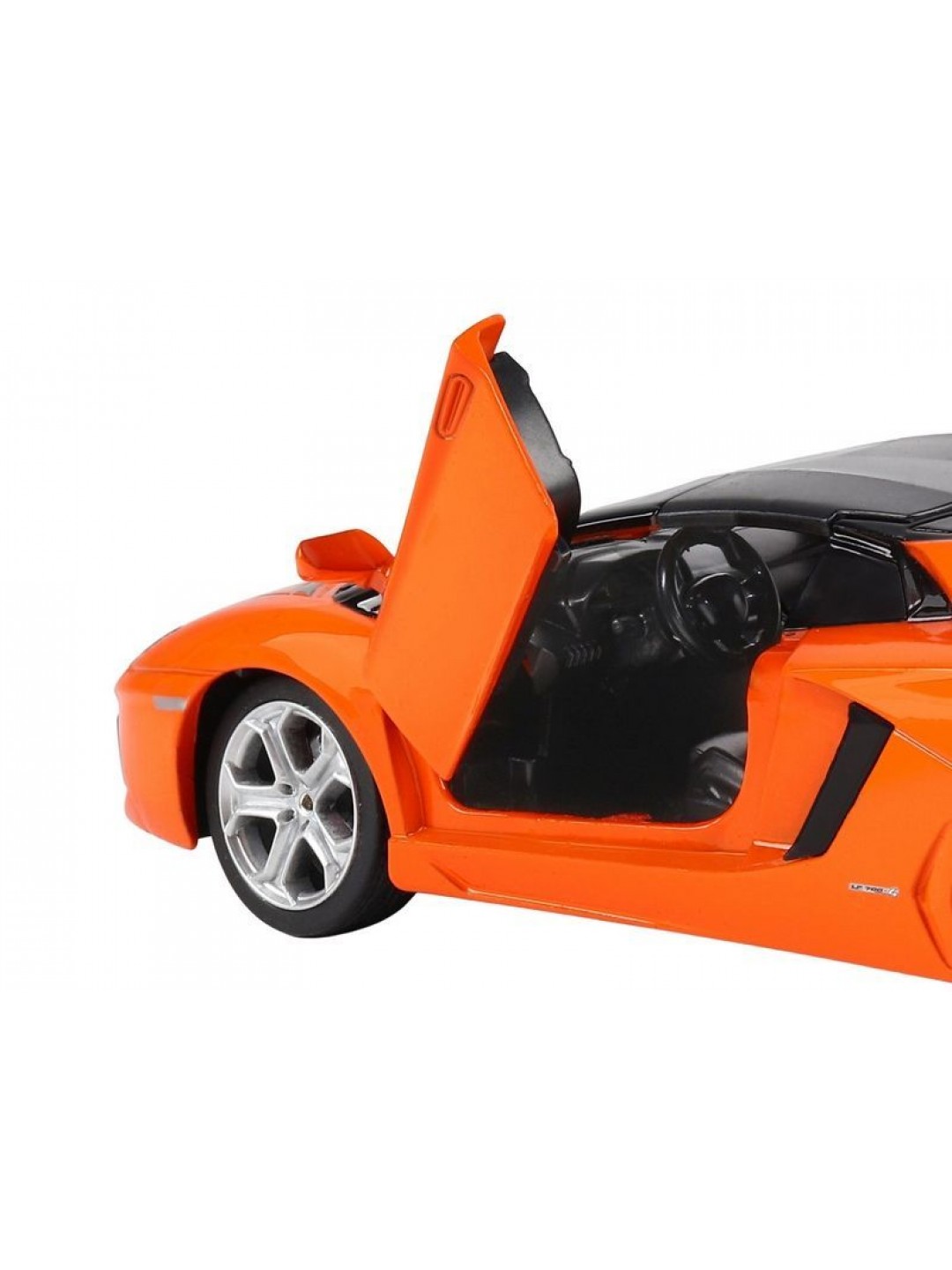 Машина "АВТОПАНОРАМА" Lamborghini Aventador Roadster, оранжевый, 1/24, в/к 24,5*12,5*10,5 см