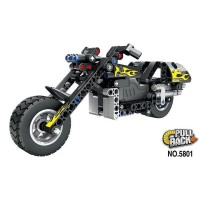 Конструктор Qihui  Mechanical Master Мотоцикл совместим с QH5802, инерционный (183 детали)