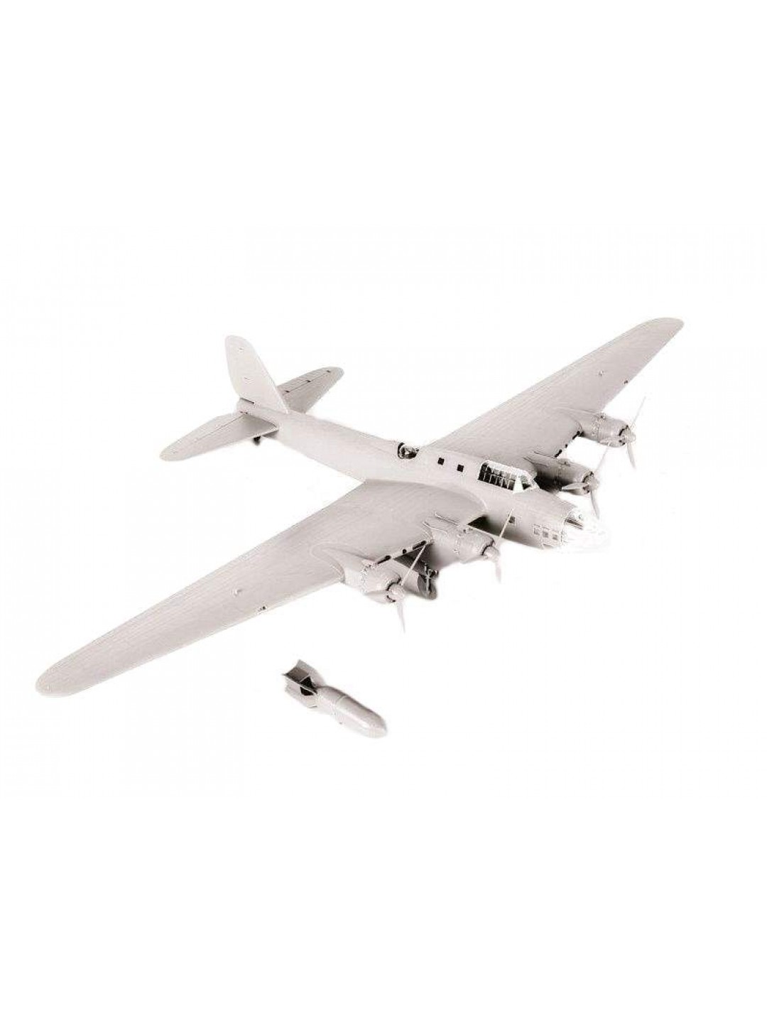 Сборная модель ZVEZDA Советский тяжелый бомбардировщик ТБ-7, 1/72