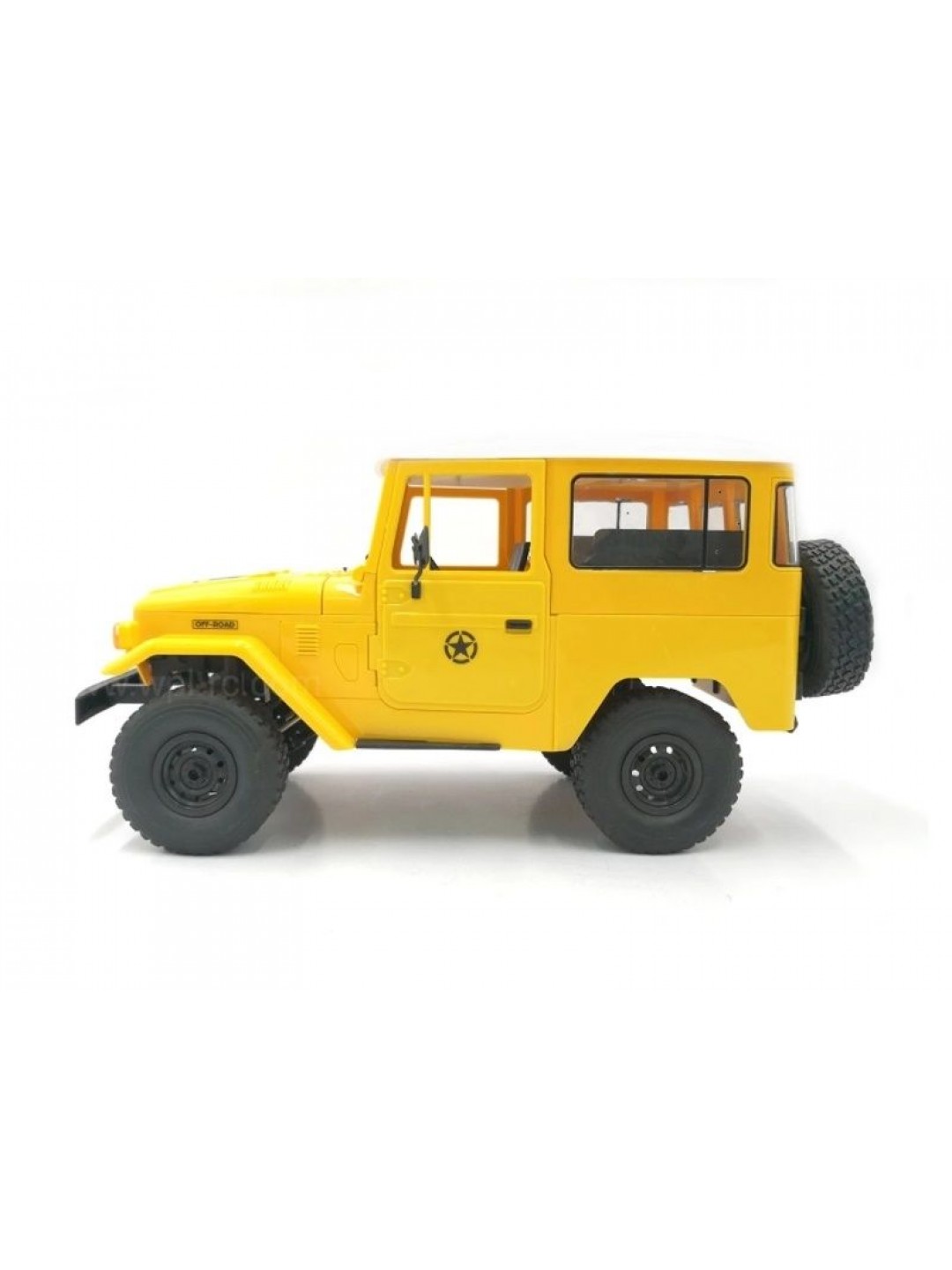 Радиоуправляемая машина WPL японский внедорожник FJ40 (желтая) 4WD 2.4G 1/16 RTR
