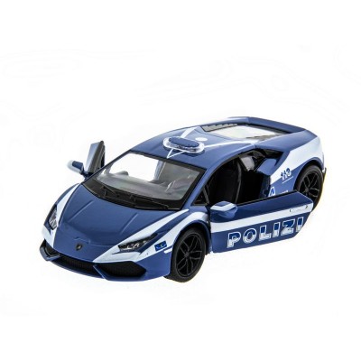 Машина Kinsmart Lamborghini Huracan (Police) инерция (1/12шт.) 1:36 б/к