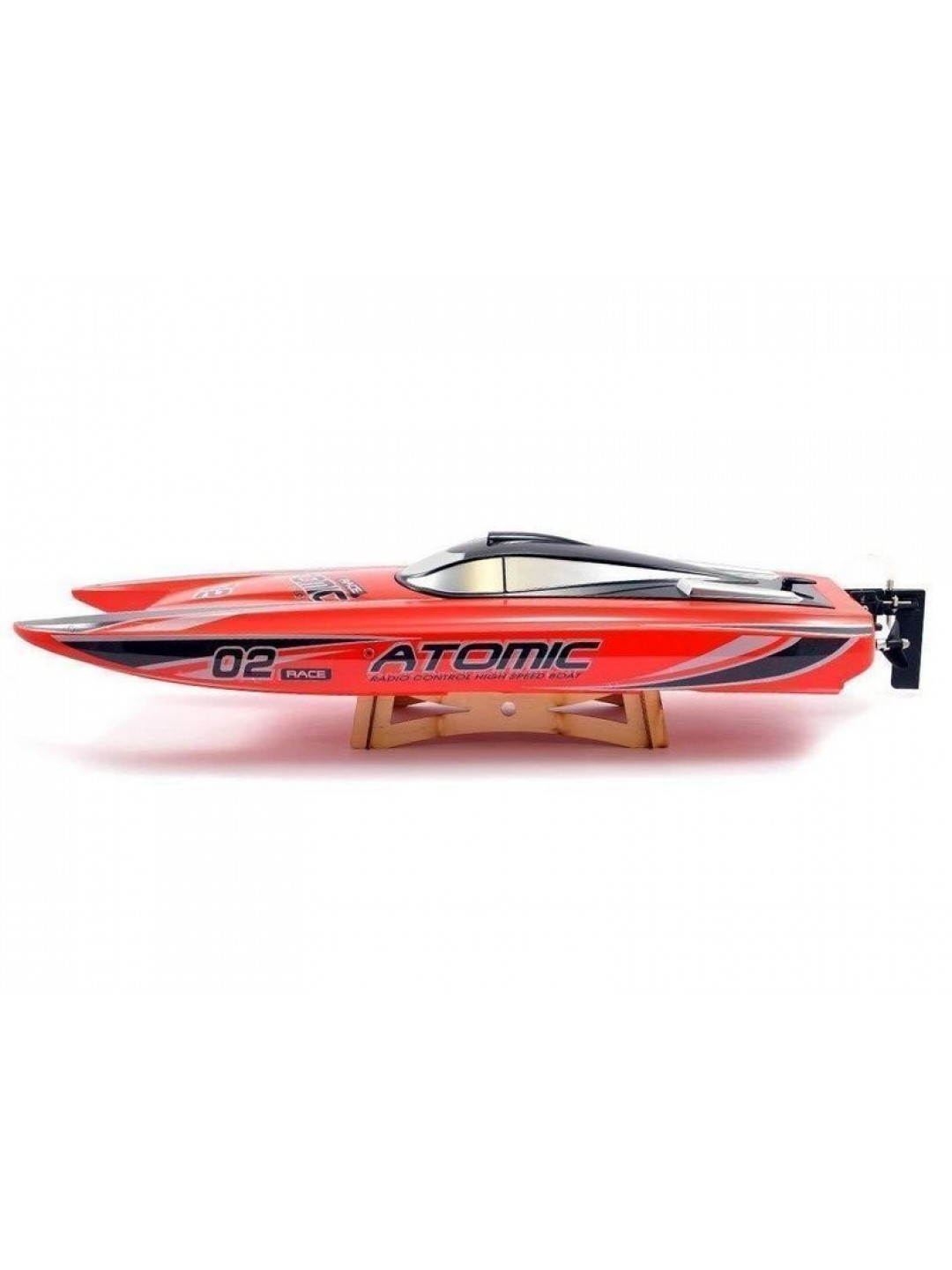 Радиоуправляемый катамаран Volantex RC ATOMIC 700 красный Brushless 2.4G LiPo RTR