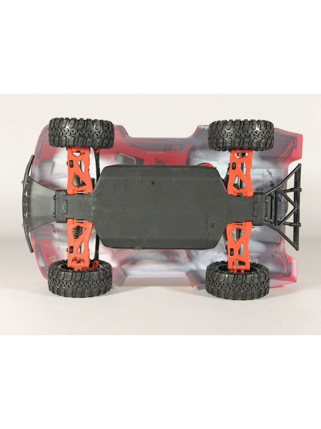 Радиоуправляемый шорт-корс Remo Hobby Rocket Brushless UPGRADE V2.0 (красный) 4WD 2.4G 1/16 RTR