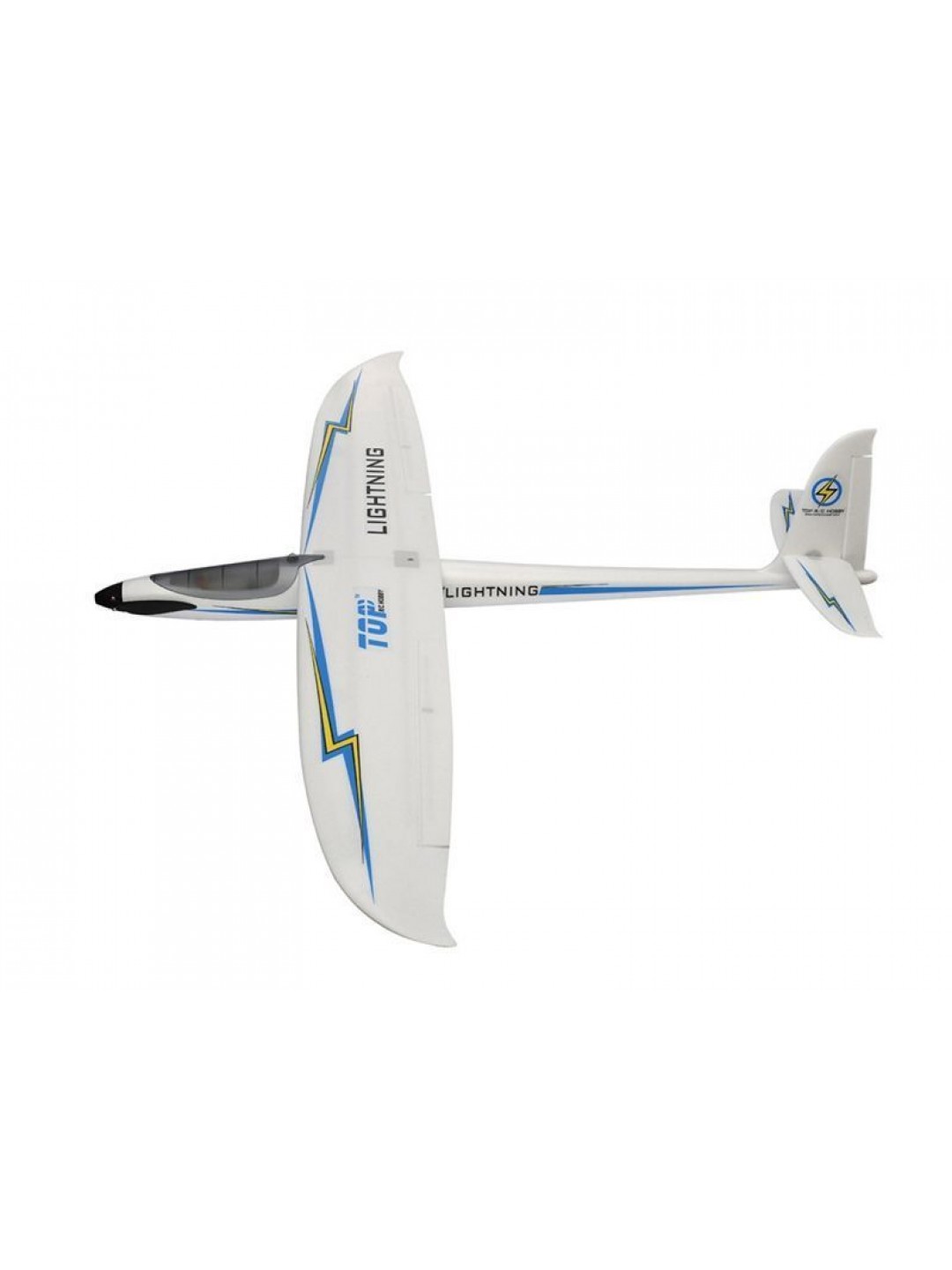 Радиоуправляемый планер Top RC Lightning V2 (Propeller Power System) 1500мм 2.4G 4-ch LiPo RTF