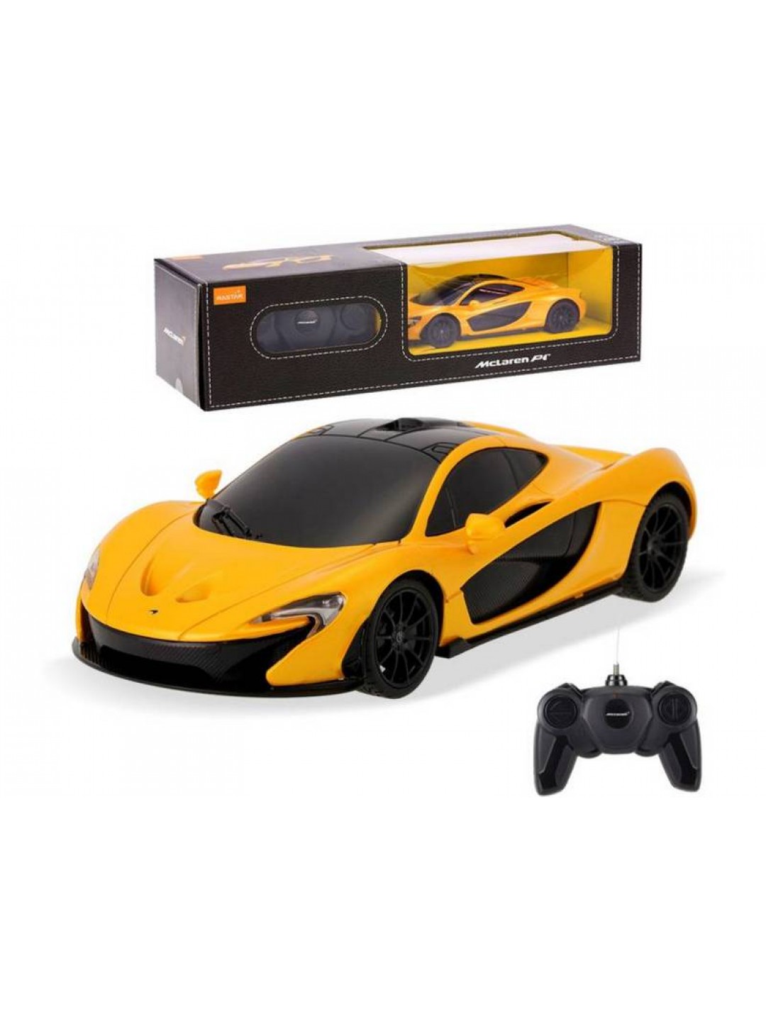 Р/У машина Rastar McLaren P1 1:24, цвет жёлтый 27MHZ