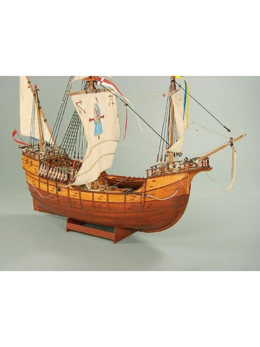 Сборные бумажные модели Shipyard каракка Santa Maria и каравелла Nina (№65), 1/96
