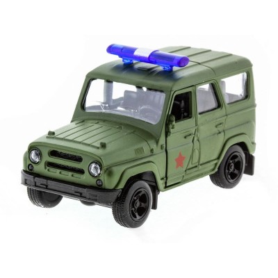 Машина "АВТОПАНОРАМА" инерц. УАЗ (армия) 1/50, в/к 12*7*5,5 см