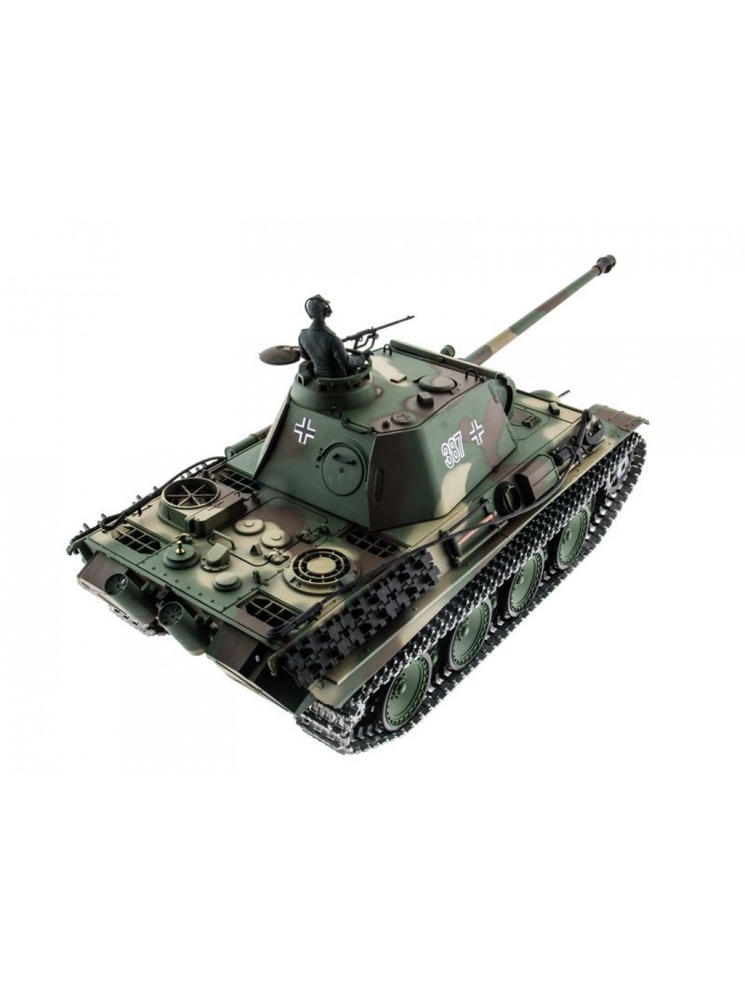 Р/У танк Heng Long 1/16 Panther "Пантера" type G (Германия), 2.4G RTR PRO