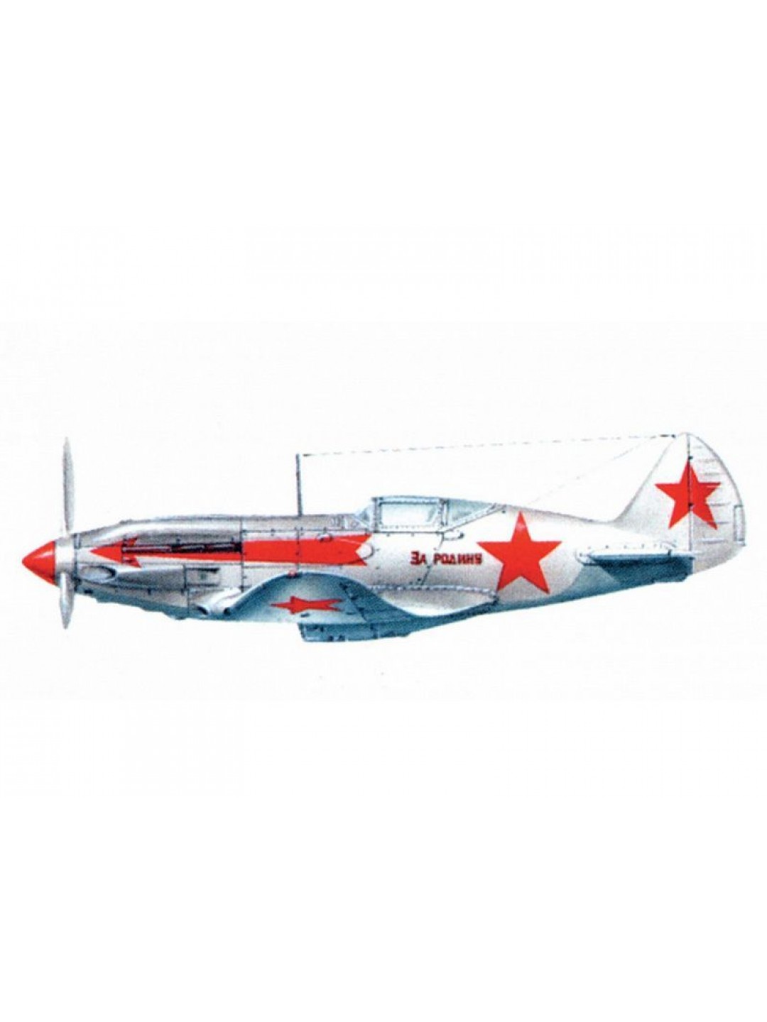 Сборная модель ZVEZDA Советский истребитель МиГ-3, 1/72