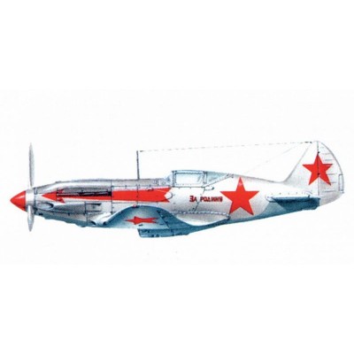 Сборная модель ZVEZDA Советский истребитель МиГ-3, 1/72