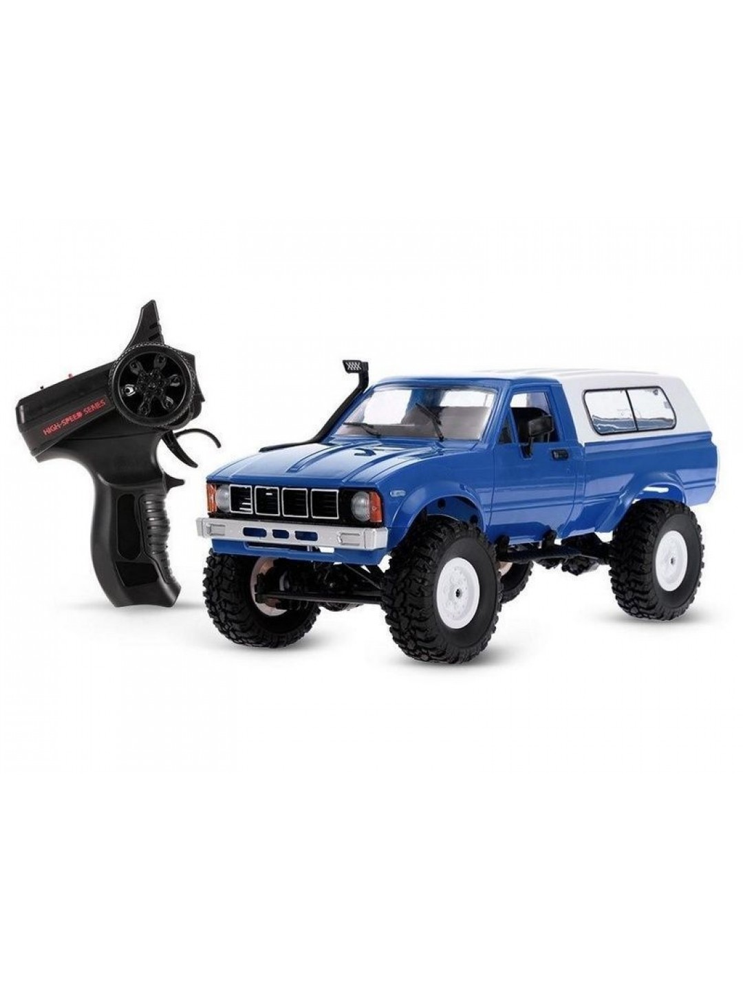 Радиоуправляемая машина WPL пикап Hilux (синяя) 4WD 2.4G 1/16 RTR