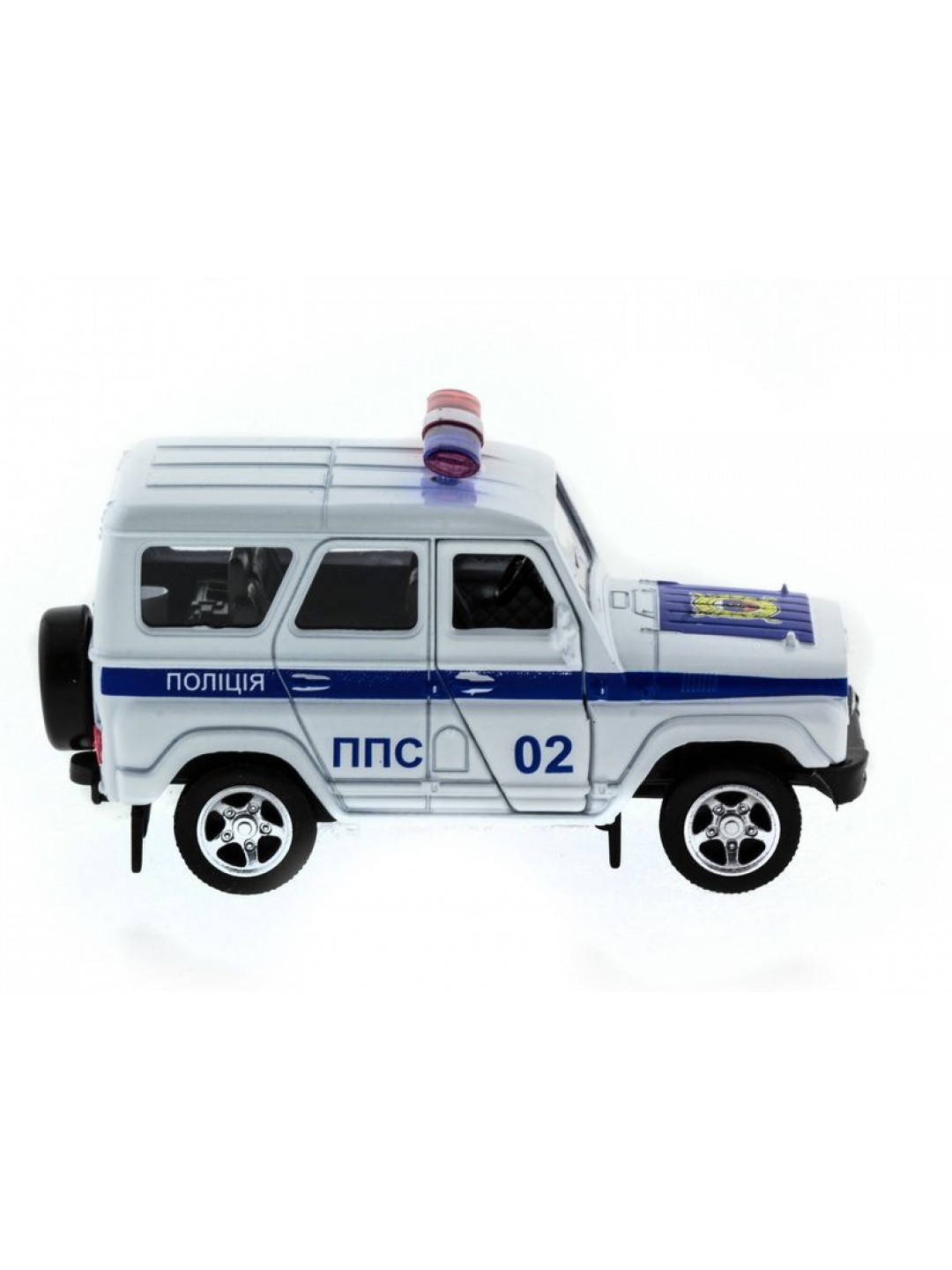 Машина "АВТОПАНОРАМА" инерц. УАЗ (ППС) 1/50, в/к 12*7*5,5 см