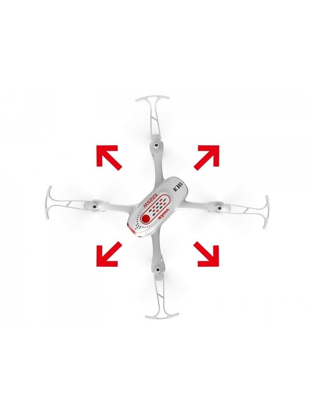 Р/У квадрокоптер Syma X22SW с FPV трансляцией Wi-Fi, 2.4G 6-AXIS  RTF