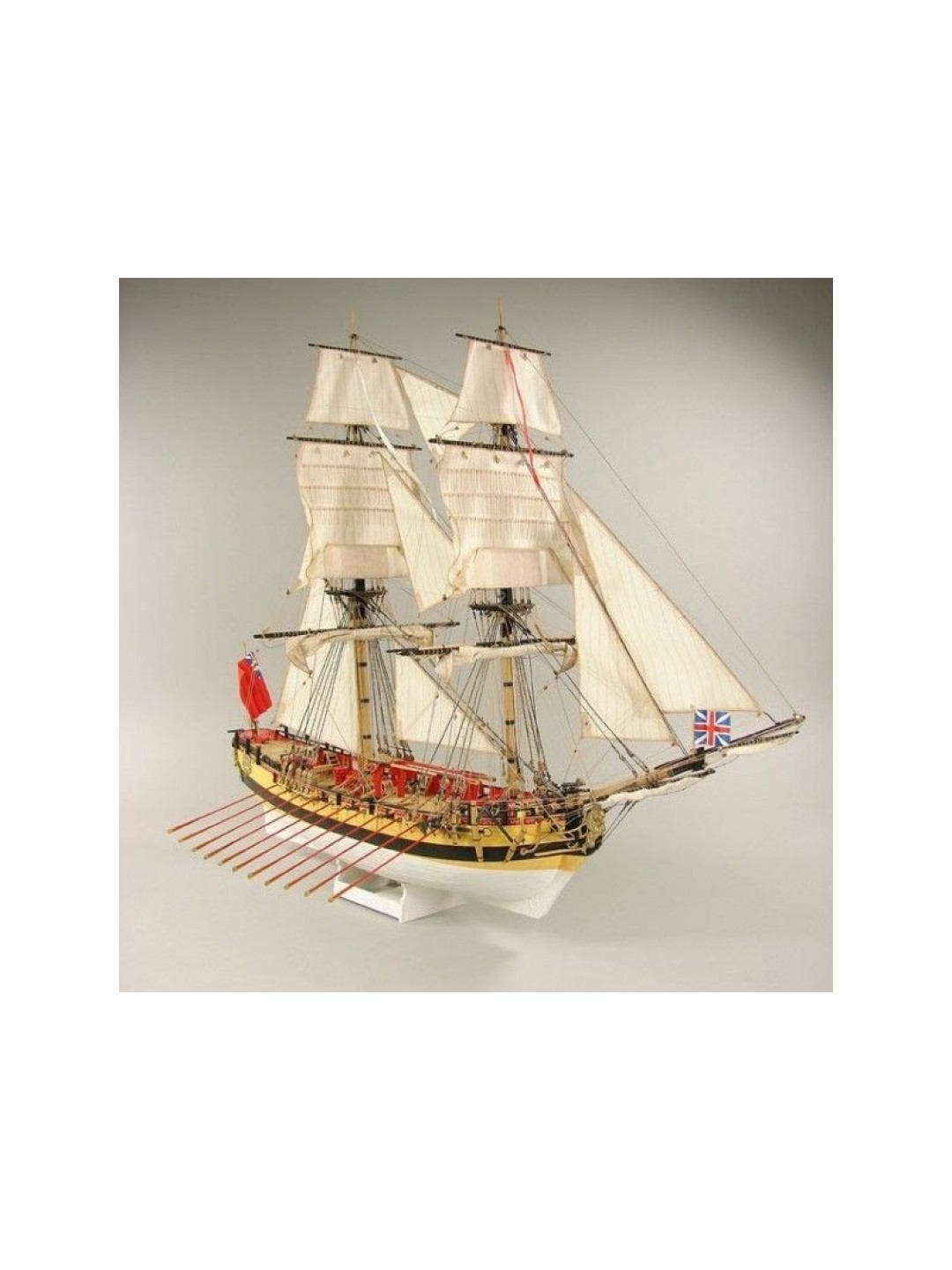 Сборная картонная модель Shipyard шлюп HMS Wolf (№49), 1/96