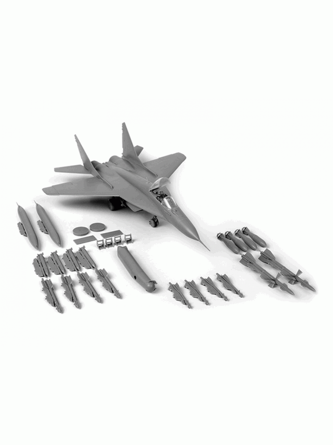 Сборная модель ZVEZDA Российский истребитель МиГ-29 (9-13), подарочный набор, 1/72
