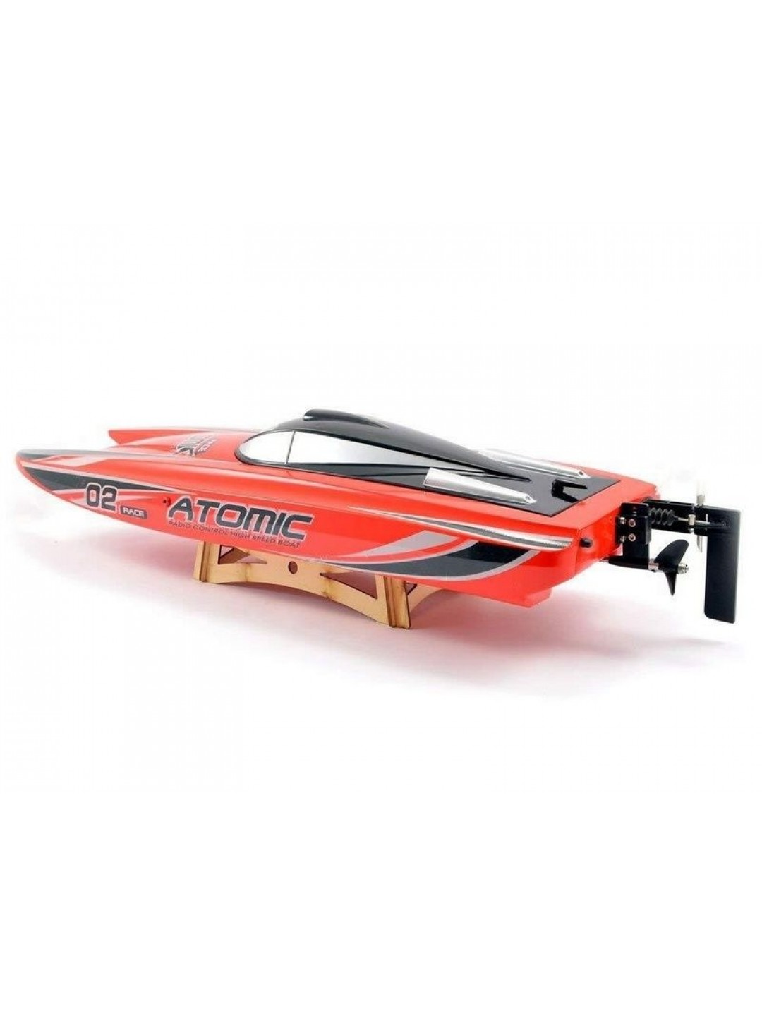 Радиоуправляемый катамаран Volantex RC ATOMIC 700 красный Brushless 2.4G LiPo RTR