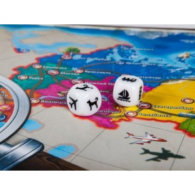 Настольная игра ZVEZDA "Я путешествую по России. Викторина"