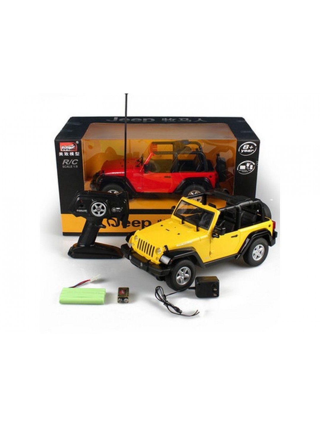 Р/У машина MZ JEEP Rubicon 2060 1/9 +акб