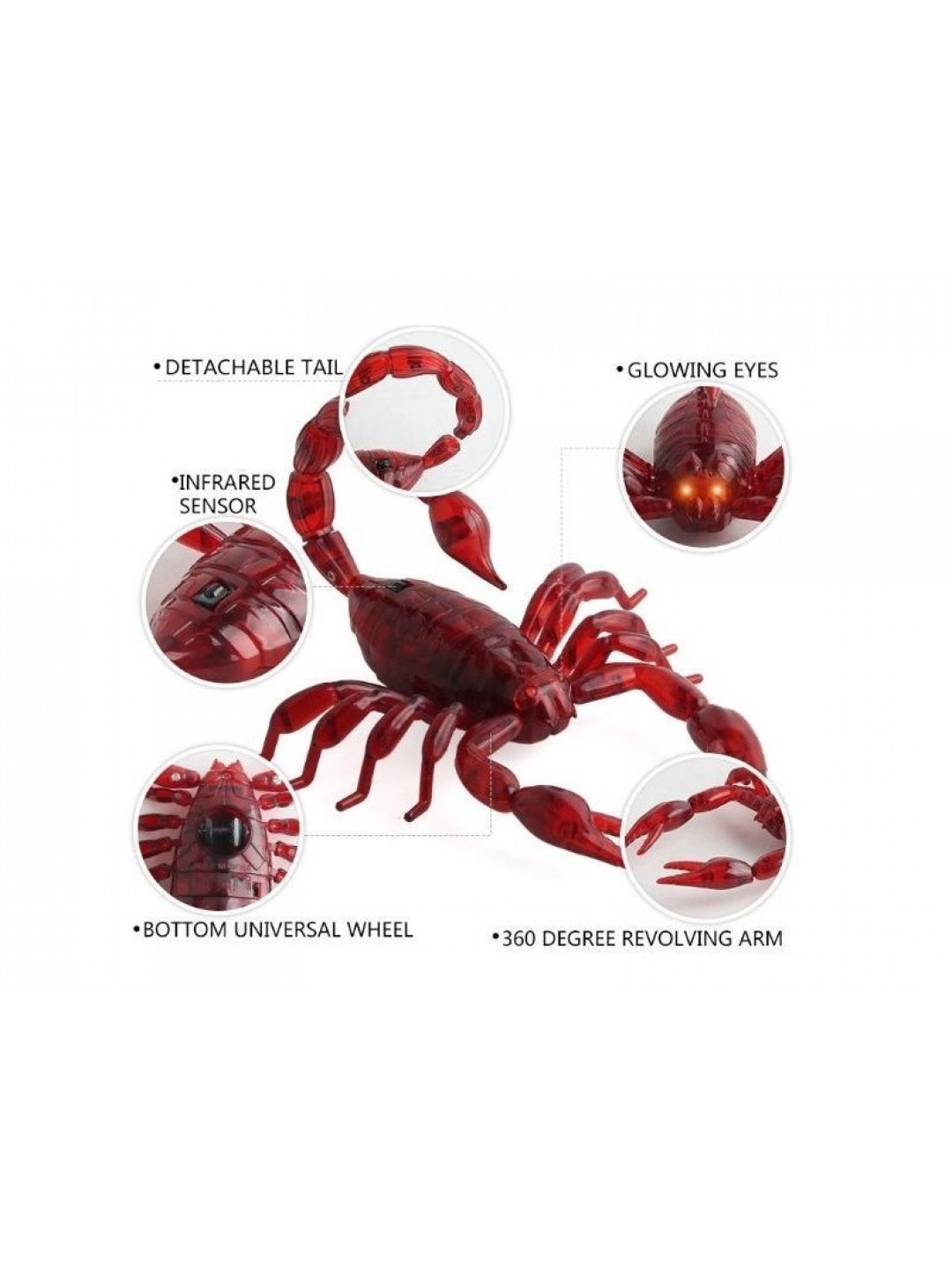 ИК скорпион Best Fun Toys 9992 Scorpion свет