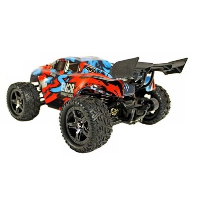 Радиоуправляемая трагги Remo Hobby S EVO-R Brushless (красная) 4WD 2.4G 1/16 RTR