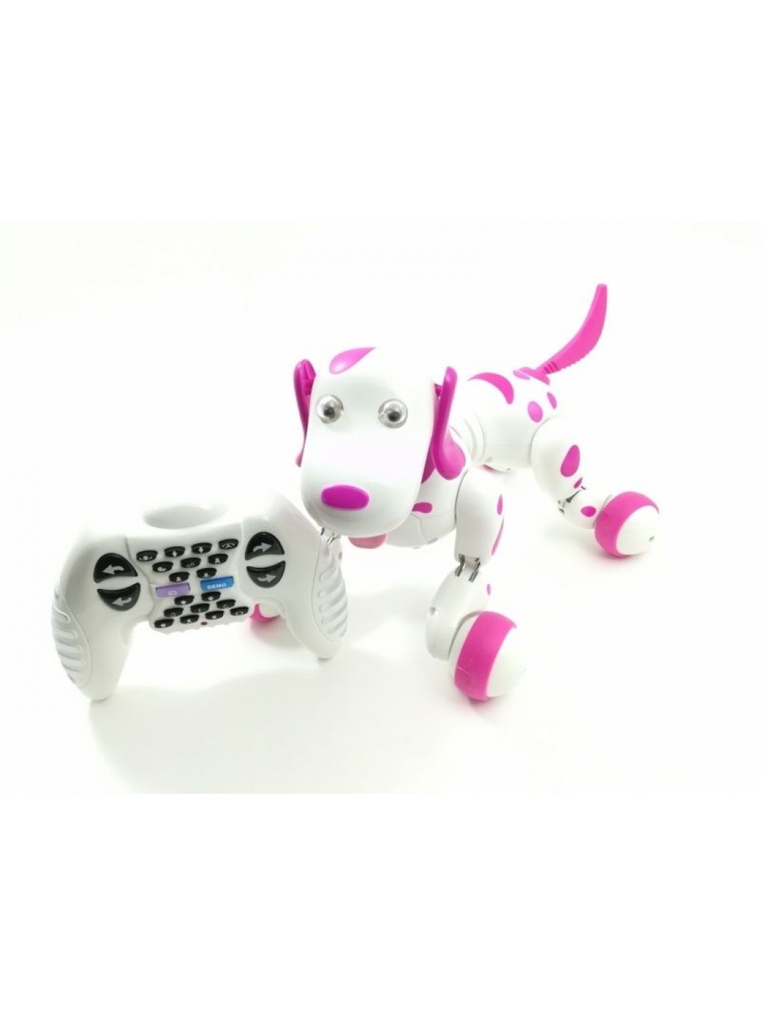 Радиоуправляемая робот-собака HappyCow Smart Dog 2.4G (розовая)