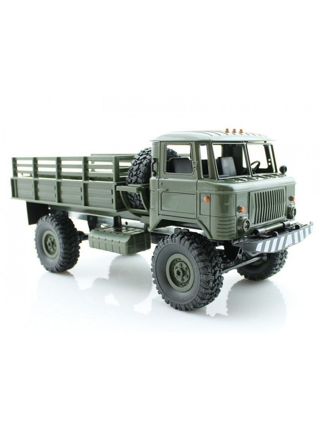 Радиоуправляемая машина WPL ГАЗ-66 грузовая (зеленая) 4WD 2.4G 1/16 KIT