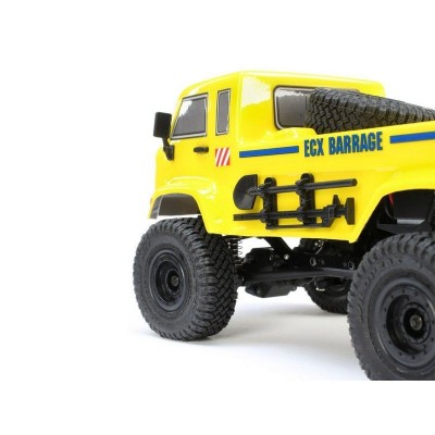 Краулер ECX 1:24 Scaler Crawler Barrage UV 4WD, электро, RTR (желтый)