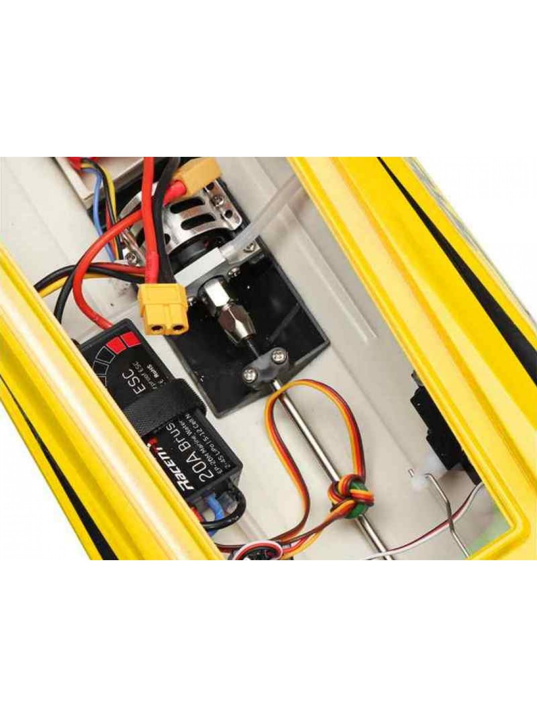 Радиоуправляемый катер Volantex RC Vector SR65 желтый Brushless 2.4G LiPo RTR