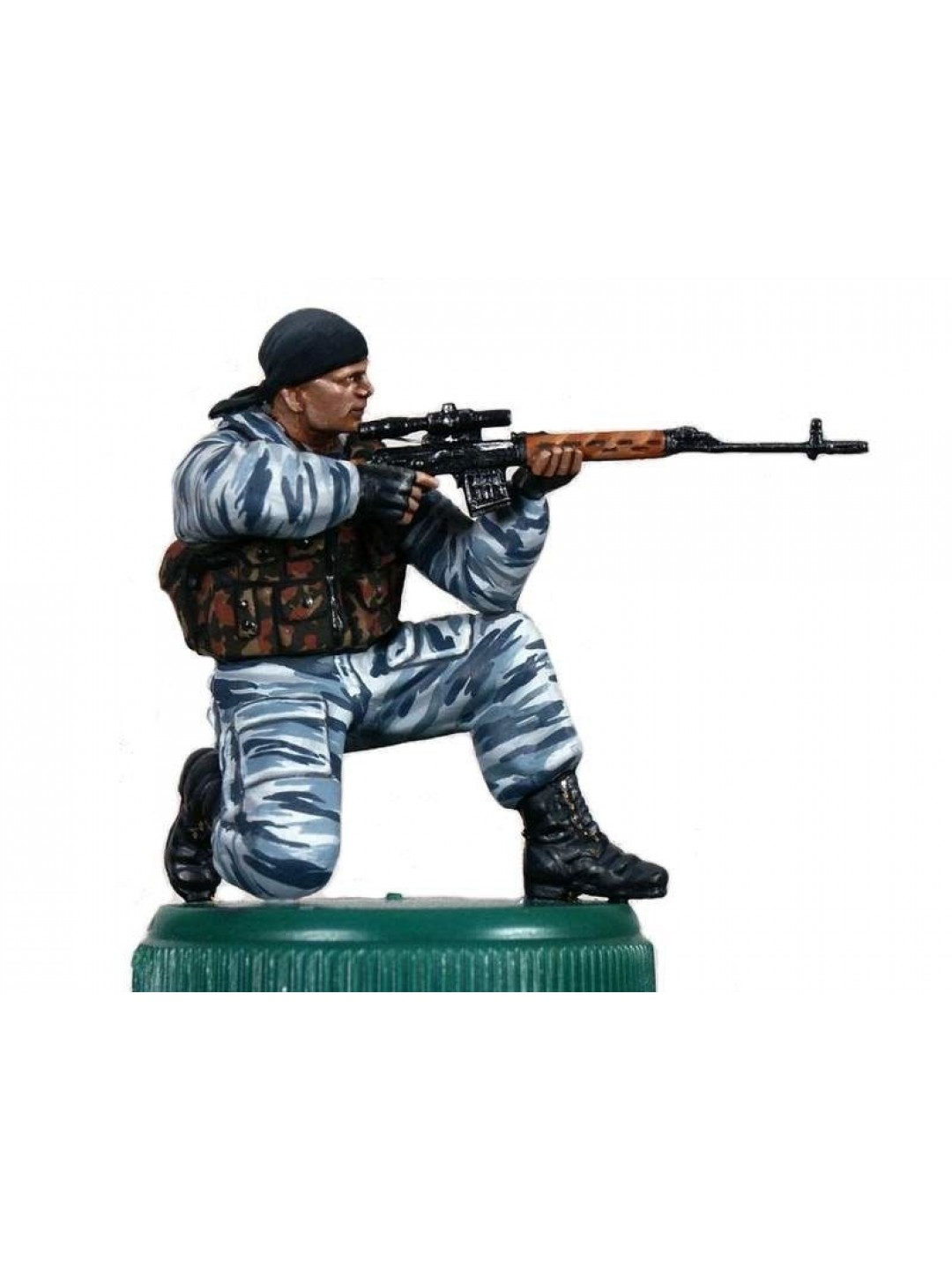 Сборная модель ZVEZDA Российский спецназ (набор № 1), 1/35